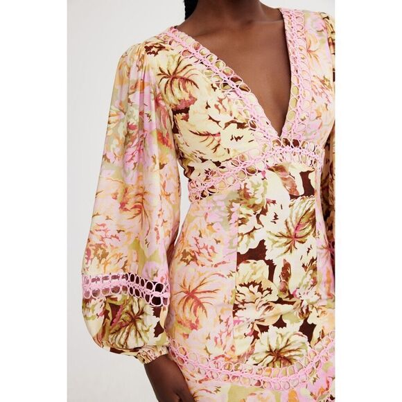 Significant Other Nicole Mini Dress in Jungle Mix Wedding Guest Sz 4 NWT$392 - Picture 4 of 9